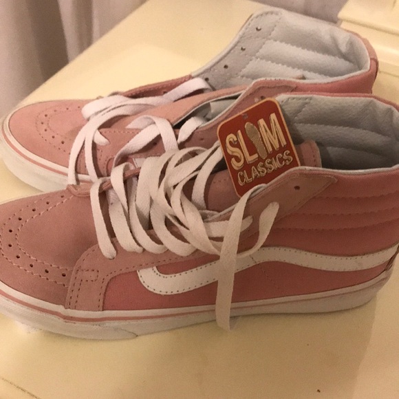 Vans Shoes - Vans pink size eight shoes brand new